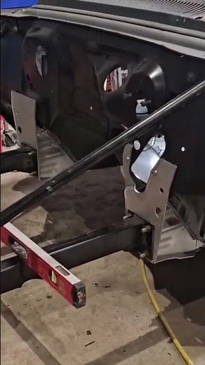 1965 nova 2. Floor pans,firewall and firewall floor braces replace. #installationsolution