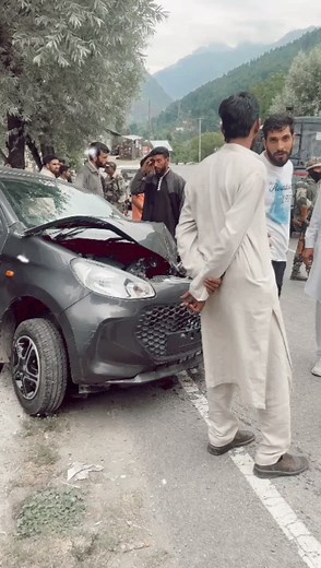 39K views · 245 reactions | Minor #Accident Between Alto and Gama Jeep at #Gund | JK News Live | Facebook