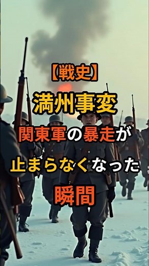 【戦史】満州事変──関東軍の暴走が止まらなくなった瞬間 #歴史#雑学#戦争#戦史