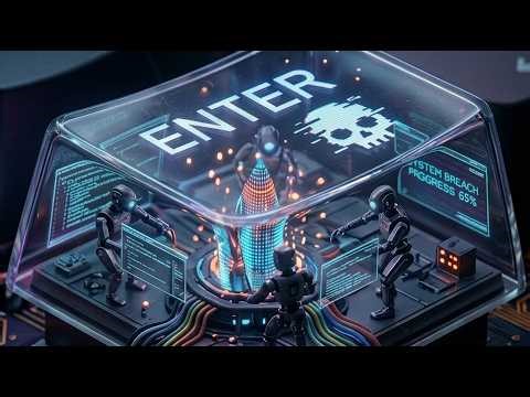 MINI ROBOT HACKERS 🤖 Inside a Secret System | Cyberpunk Hacker Ambient for Deep Focus Coding