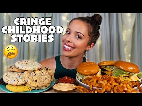 Double Cheeseburgers & Milk Bar Cookies MUKBANG
