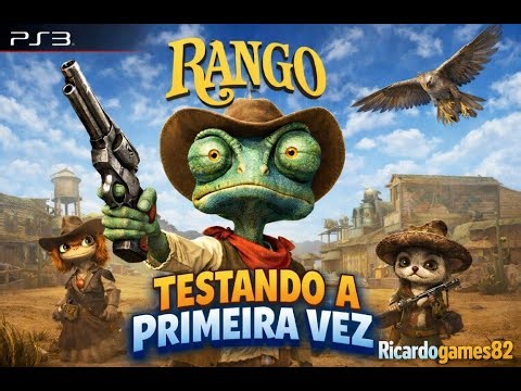 RANGO NO PS3 — JOGANDO PELA PRIMEIRA VEZ