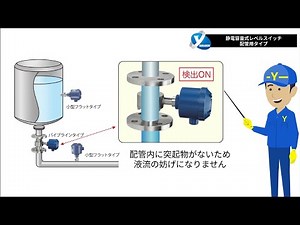配管で使用できる！液体検知用レベルセンサ ～山本電機工業株式会社～