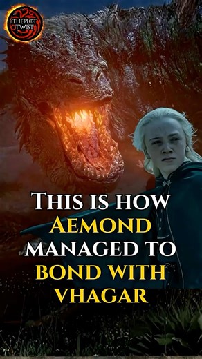 How did Aemond Targaryen bond with Vhagar, and why is she so powerful?