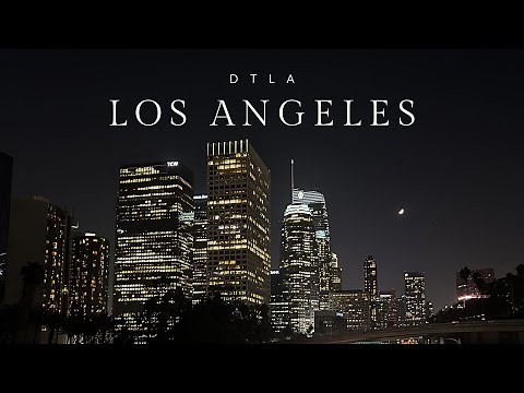 Downtown Los Angeles Night Walk 2025 | 4K City Tour After Dark – Real Urban Vibes