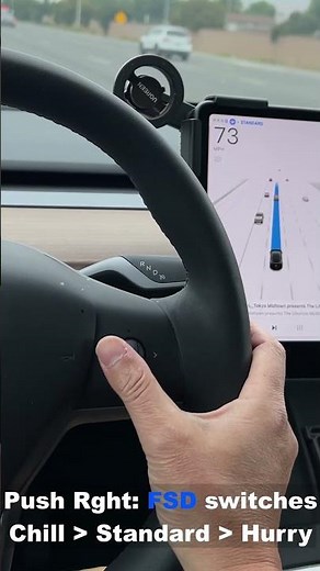 FSD Mode Change while Driving!