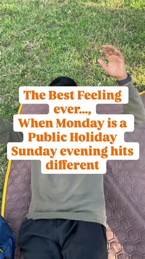 The Best Feeling Ever 😌 When Monday is a Holiday