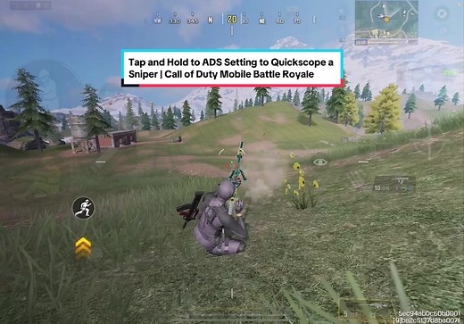 Quick Scope Sniper in COD Mobile: Tap & Hold ADS Setting Guide