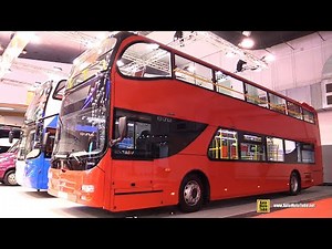 2020 MAN UNVI Urbis A22 Double Decker Open Top City Tour Bus Walkaround - Exterior Interior Tour