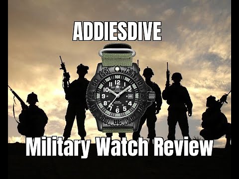 ADDIESDIVE Military Watch Review