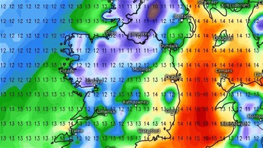 12-hour Met Eireann rain warning NOW amid 'wintry' switch & snow forecast latest