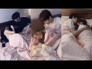 Kawaii Couple Sleeping At Night Routine🔥❤️