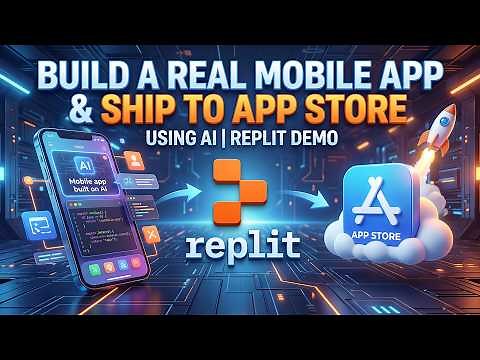 Build a Real Mobile App and Ship To App Store Using AI | Replit Demo