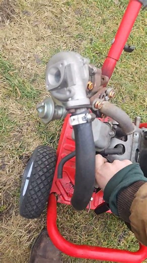 turbo with carburetor on small engine briggs and stratton