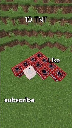 10 TNT Explosion in Minecraft 💥