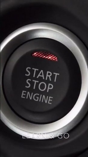 Driving 101: Engine Start Button 🚘🚖🚙
