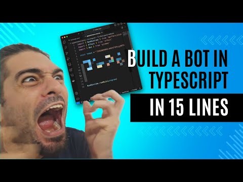 Build Telegram Bot with Typescript in 15 Lines