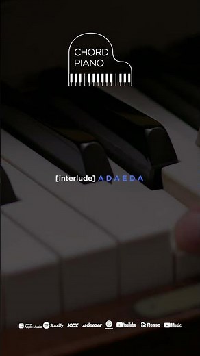 Chord Piano The Changcuters - Suka Suka #shorts