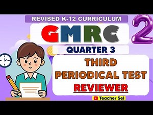 Grade 2 - GMRC 2 Third Periodical Test Reviewer (Quarter 3) Revised K-12 #reviewer #Grade2