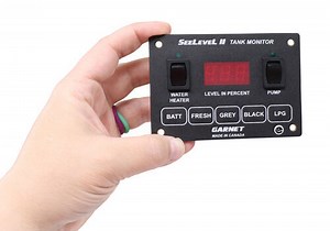 SeeLeveL RV Holding Tank Monitor - Fresh, Gray, Black - Water Pump and Heater Switch SeeLeveL Smart