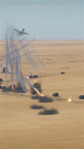 Mehedi gaming | A-10 Warthog Annihilates Convoy, Dodges Massive Flak Storm! | Instagram