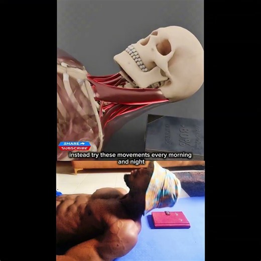 Neck nerves feeling irritated? 🔥 Try this simple movement to help relieve tension and move better..