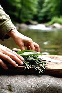 Bushcraft Kitchen Setup Setting up the bushcraft kitchen right next to a flowing river. 🌊🌿 Nothing beats the smell of fresh herbs and the sound of nature while preparing a meal. This is pure peace. 😌🔪 Follow Crazy Camping for more relaxing moments! #CrazyCamping #Bushcraft #ASMR #NatureSounds #River #OutdoorCooking #Herbs #CampingLife #Relaxing #Wilderness #FoodPrep #SurvivalSkills | Crazy Camping