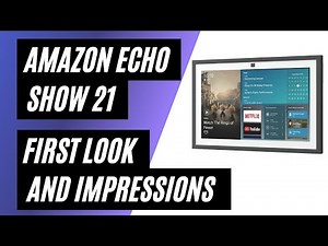 Amazon Echo Show 21 First Impressions| Massive Smart Display with Fire TV, Alexa & Widgets!