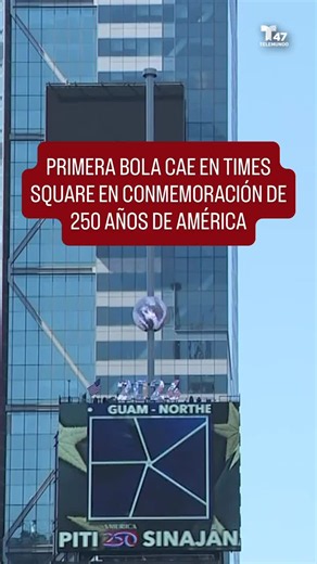 Las celebraciones del 4 de julio están en marcha en la Ciudad de Nueva York, mientras que en Times Square tuvo lugar la tradicional bajada de la bola para conmemorar la festividad en Guam. #Telemundo47 #NYC