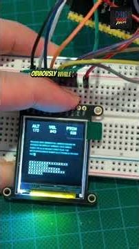Blade Runner Spinner Screen Boot-Up Test | ESP32 Cockpit Display