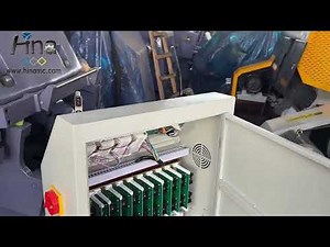 Die cutting machine and the hot stamping machine testing before shipment