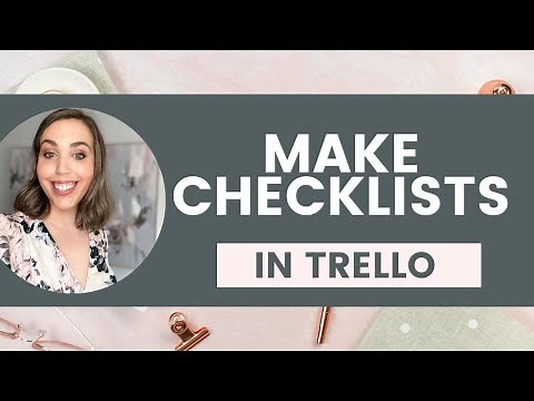 How to create checklists on cards with Trello