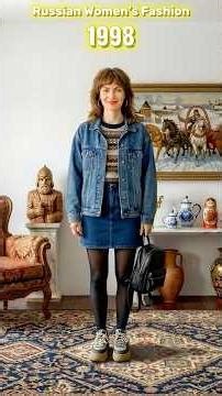Russian Women’s Fashion Evolution (1990 - 2026) | 36 Years of Style Change #shorts
