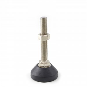 [Hot Item] Factory Price Customized RoHS ODM OEM 50mm Fixed Level Feet Furniture Legs with M12*50/80/100mm for Aluminum Profile 7089 7090 7091 M8 M10 M12