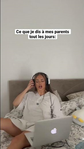 What I tell my parents every day