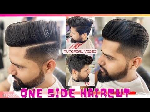 best one side haircut one side hairstyle || full tutorial video||
