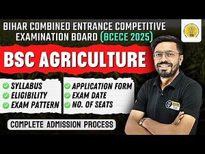 BCECE Agriculture Syllabus, Eligibility, Seats, Cutoff | BCECE BSc Ag Eligibility for Admission 2025