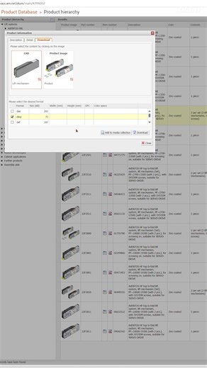 Explore flexible CAD file download options in our Product Database! You can download individual files one by one or gather multiple files in your media collection folder. Then, when you’re ready, you can download everything at once as a convenient zip file. | Blum USA | Facebook