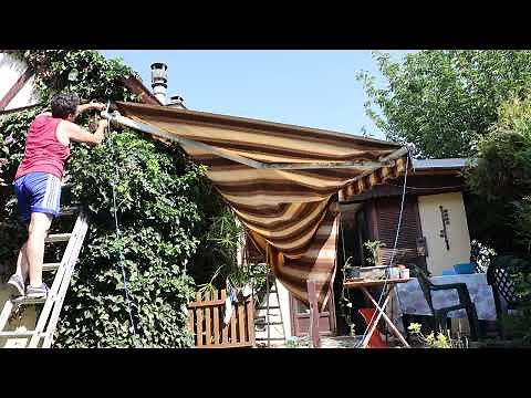 Réparation d'un store banne