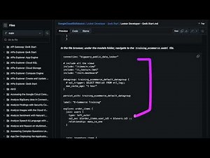 Lab 5.3 : Looker Developer: Qwik Start