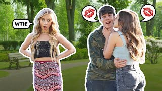 Kissing My Best Friend Prank on My Crush