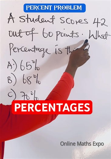 Percentage Problem #mathstricks #viralmathshorts