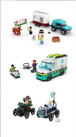 اكتشف تشكيلة مكعبات البناء LEGO CITY 🤩