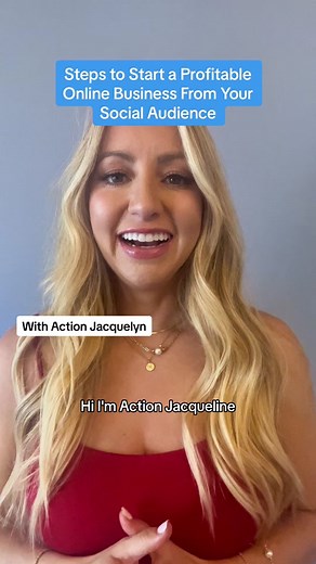 Here’s how @Action Jacquelyn monetized on social media without having to rely on brand deals. 💸 Check out how she’s putting these tactics to use on her page to boost her online business! #kajabiherolive #kajabi #businessowner #contentcreator #creatoreconomy #creator #onlinebusiness #creatortips #monetizeyourpassion