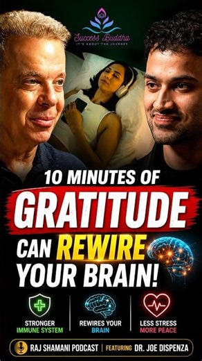 10 Minutes of Gratitude Can Rewire Your Brain | Dr. Joe Dispenza Motivation