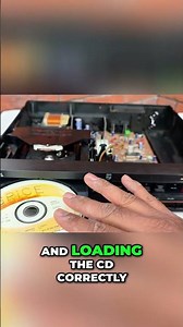 CD Player Test: Is It Loading and Playing Correctly? #shorts