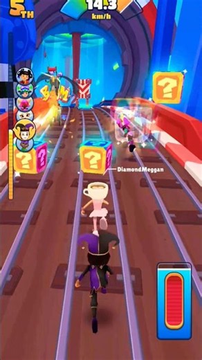 GG Subway surfers gameplay 💞 New Season #subwaysurfers #subway #shorts