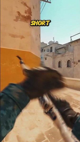 NEW LONG DOORS SMOKE OPTION ON DUST 2 #shorts #cs2