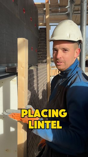 17K views · 182 reactions | Placing a lintel #construction #bricklayertips #masonry | Dutchbricklayers | Facebook