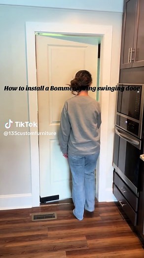 Installing a Bommer Spring Swinging Door Guide